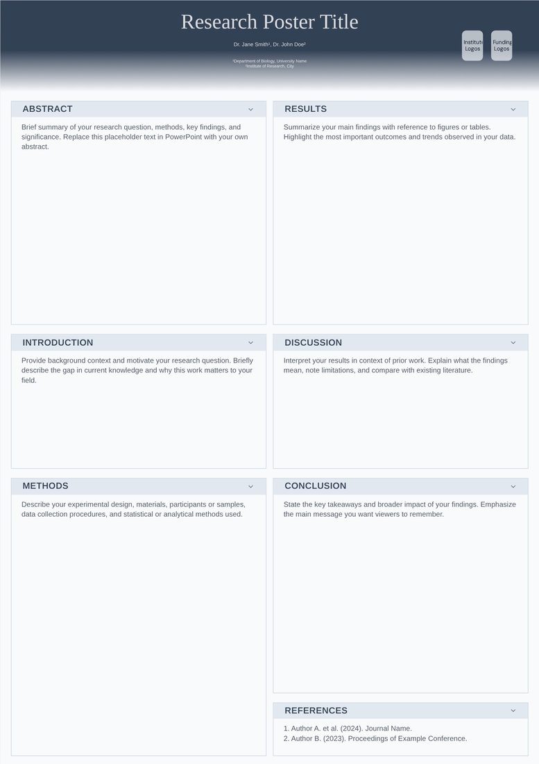 Physics Minimal physics poster template preview